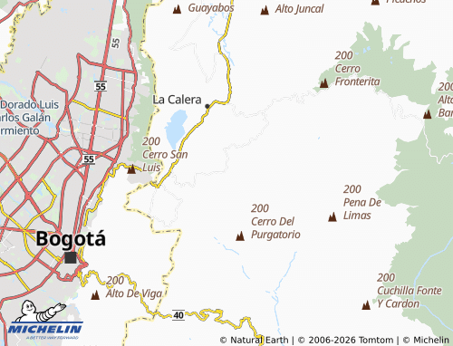 Mappa MICHELIN Frailejonal - ViaMichelin