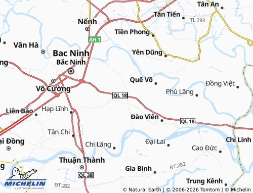 Kaart MICHELIN Quế Võ - ViaMichelin