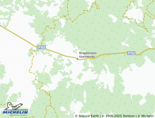 Carte MICHELIN Krapivnovo - ViaMichelin