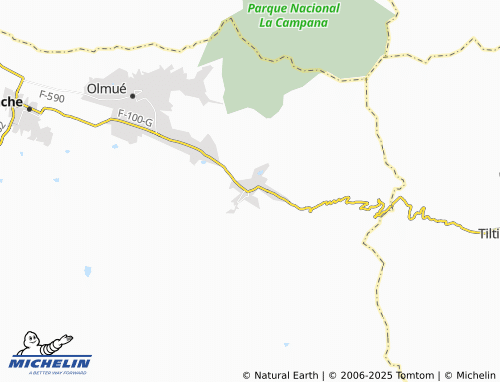 MICHELIN Quebreda de Alvarado map - ViaMichelin