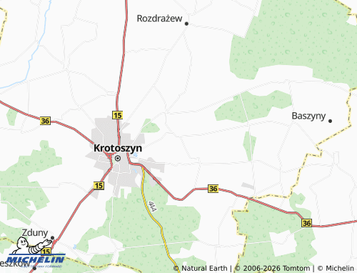 MICHELIN Tomnice map - ViaMichelin