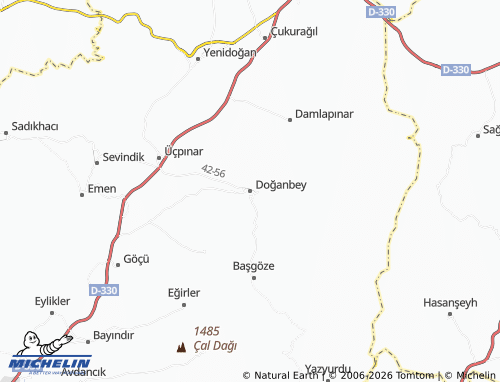 Mappa MICHELIN Doğanbey - ViaMichelin