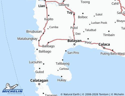 MICHELIN Dalig map - ViaMichelin