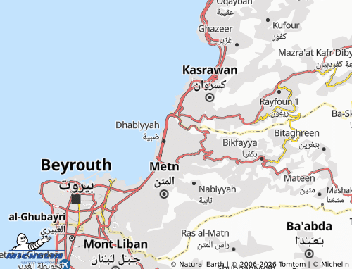 Mapa MICHELIN Harat al-Ballanah - ViaMichelin