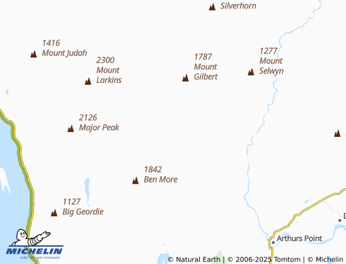 MICHELIN Moonlight map - ViaMichelin