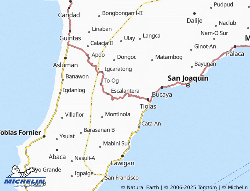 MICHELIN Qui-Anan map - ViaMichelin
