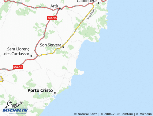 Mapa MICHELIN Cala Millor - ViaMichelin