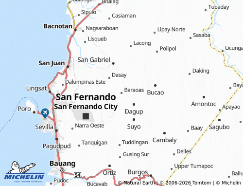 MICHELIN Baraoas map - ViaMichelin