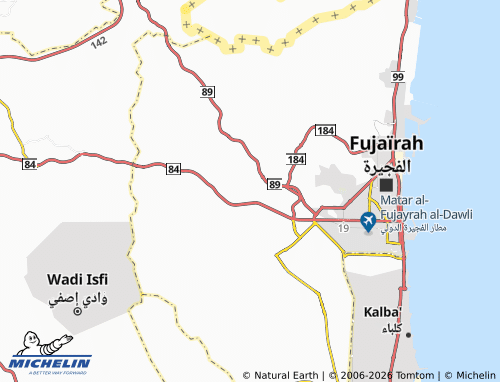 MICHELIN Al Farfar map - ViaMichelin