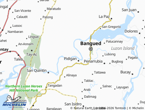 MICHELIN Langiden map - ViaMichelin