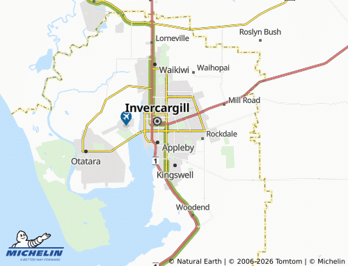 Mapa MICHELIN Georgetown - ViaMichelin