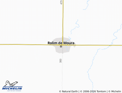 Mapa MICHELIN Rolim de Moura - ViaMichelin
