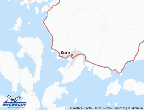MICHELIN-Landkarte Kure - ViaMichelin