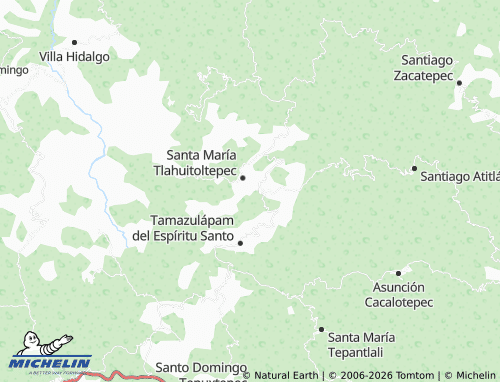MICHELIN Dos Chorros map - ViaMichelin