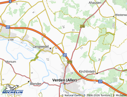MICHELIN Holtebüttel map - ViaMichelin
