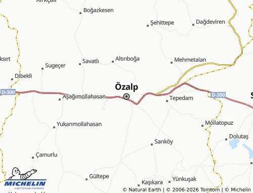 Mappa MICHELIN Özalp - ViaMichelin