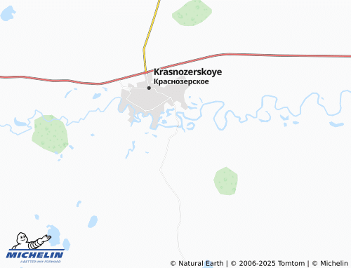 MICHELIN Krasnyy Khutor map - ViaMichelin