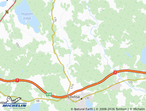 Carte MICHELIN Paavalinkylä - ViaMichelin