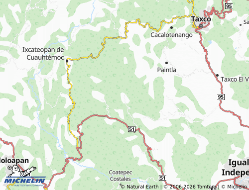 Kaart MICHELIN Teucizapan - ViaMichelin