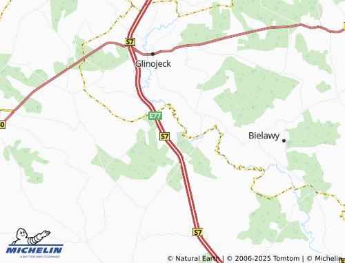 MICHELIN-Landkarte Rybitwy - ViaMichelin