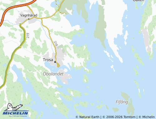 Mappa MICHELIN Stensund - ViaMichelin