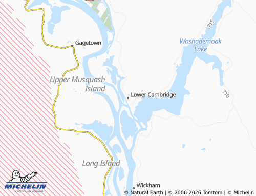 Mappa MICHELIN Lower Cambridge - ViaMichelin