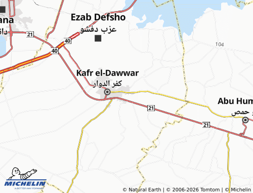 Mapa MICHELIN al-Sa'raniyyah - ViaMichelin