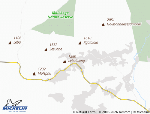MICHELIN-Landkarte Leipsig - ViaMichelin
