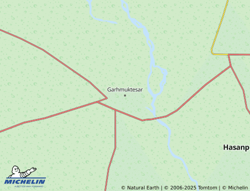 MICHELIN Garhmuktesar map - ViaMichelin