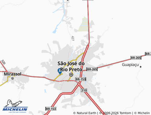 Mapa MICHELIN Parque Jaguaré - ViaMichelin