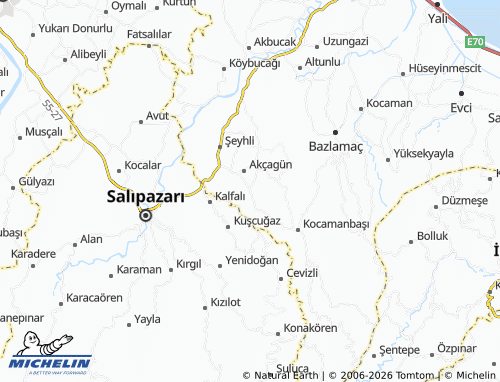 MICHELIN Oğuzlu map - ViaMichelin