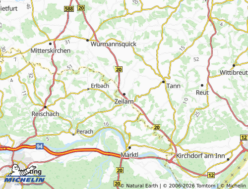 Mapa MICHELIN Zeilarn - ViaMichelin