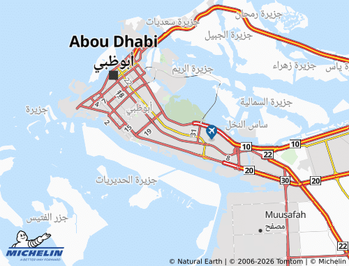 MICHELIN Hadbat Al Zaafran 22 map - ViaMichelin