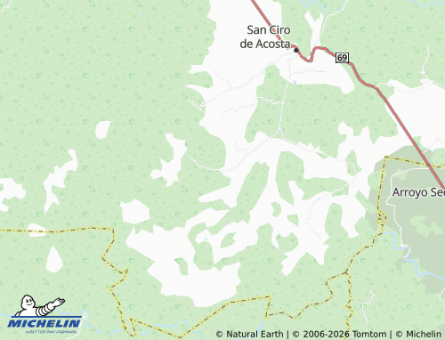 Mapa MICHELIN Codornices - ViaMichelin