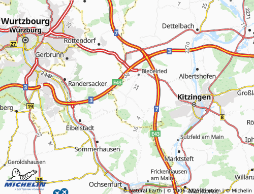 Kaart MICHELIN Westheim - ViaMichelin