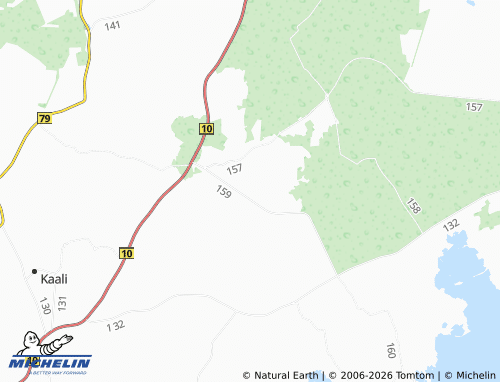 Mapa MICHELIN Valjala-Ariste - ViaMichelin
