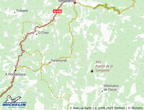 MICHELIN Arrojo map - ViaMichelin