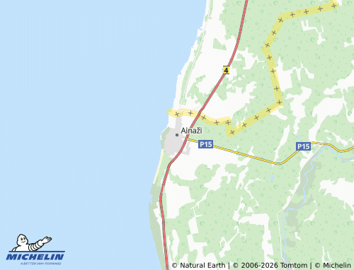 Mapa MICHELIN Ainaži - ViaMichelin