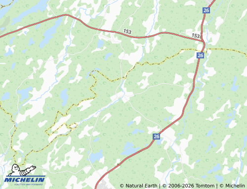MICHELIN-Landkarte Landeryd - ViaMichelin