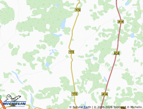 Mappa MICHELIN Paberžė - ViaMichelin