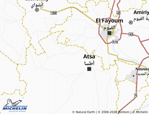 Mappa MICHELIN Munsha'at Halfah - ViaMichelin