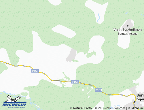 MICHELIN Krasnyy Oktyabr' map - ViaMichelin