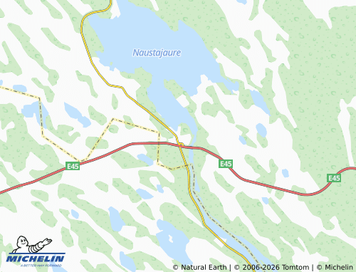 MICHELIN Slagnäs map - ViaMichelin