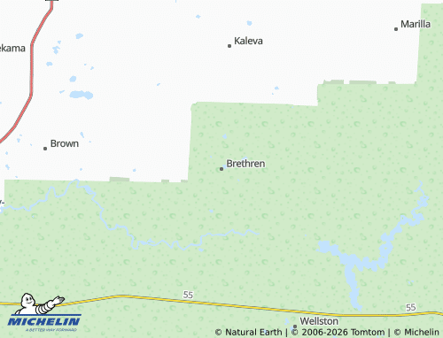 Mapa MICHELIN Brethren - ViaMichelin