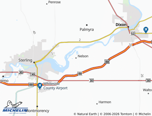 Mapa MICHELIN Nelson - ViaMichelin