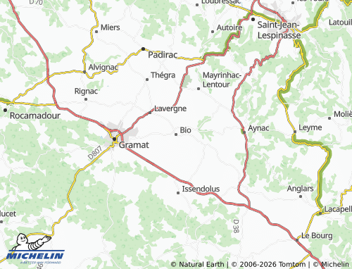 Mappa MICHELIN Bio - ViaMichelin
