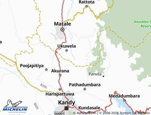 Mappa MICHELIN Raithalawela - ViaMichelin