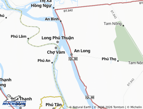 Mapa MICHELIN An Long - ViaMichelin