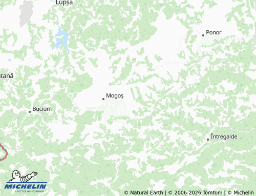MICHELIN Cristești map - ViaMichelin