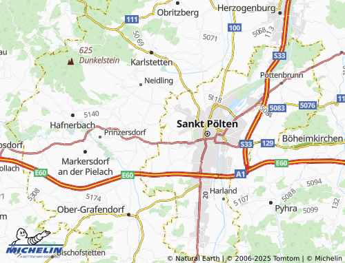 Carte MICHELIN Witzendorf - ViaMichelin